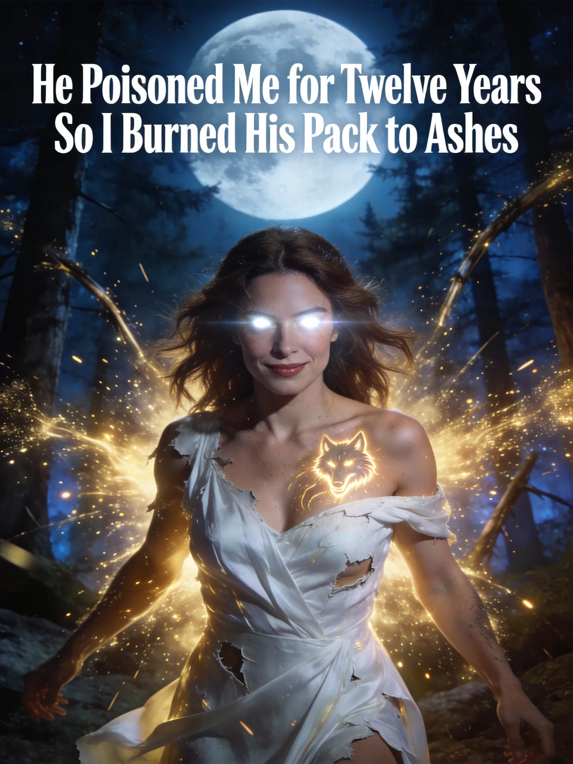 He Poisoned Me for Twelve Years So I Burned His Pack to Ashes - Shifter & Vampire Fated Mates Minis Novel Cover - Read online free