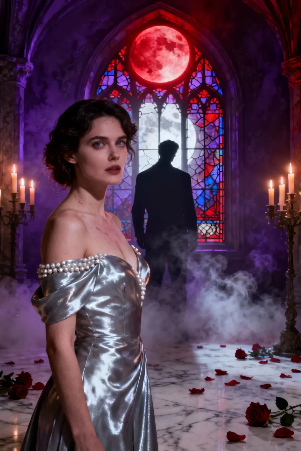 The Omega Who Read His Betrayal Before the Altar - Shifter & Vampire Fated Mates Minis Novel Cover - Read online free