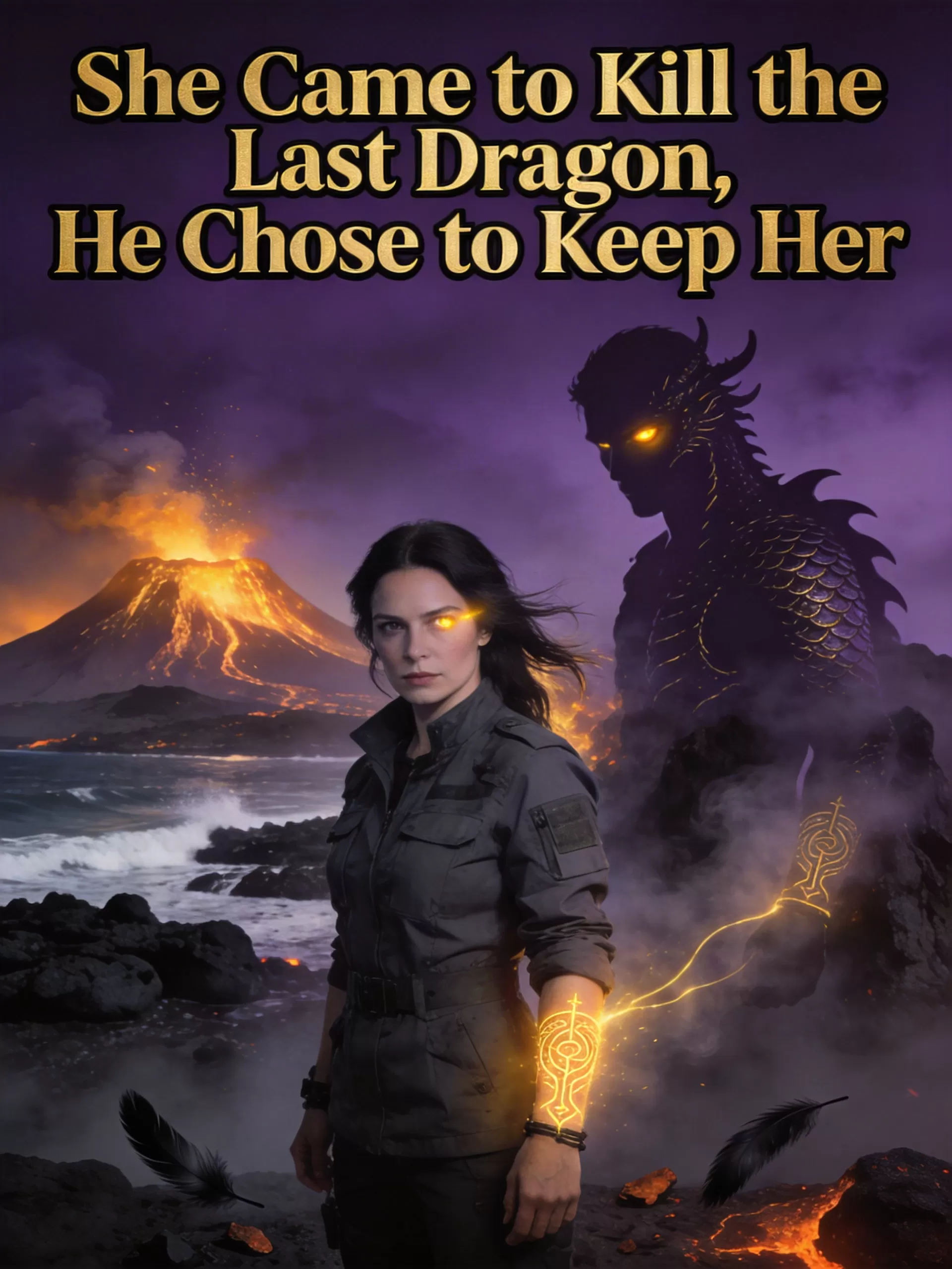 She Came to Kill the Last Dragon, He Chose to Keep Her - Shifter & Vampire Fated Mates Minis Novel Cover - Read online free