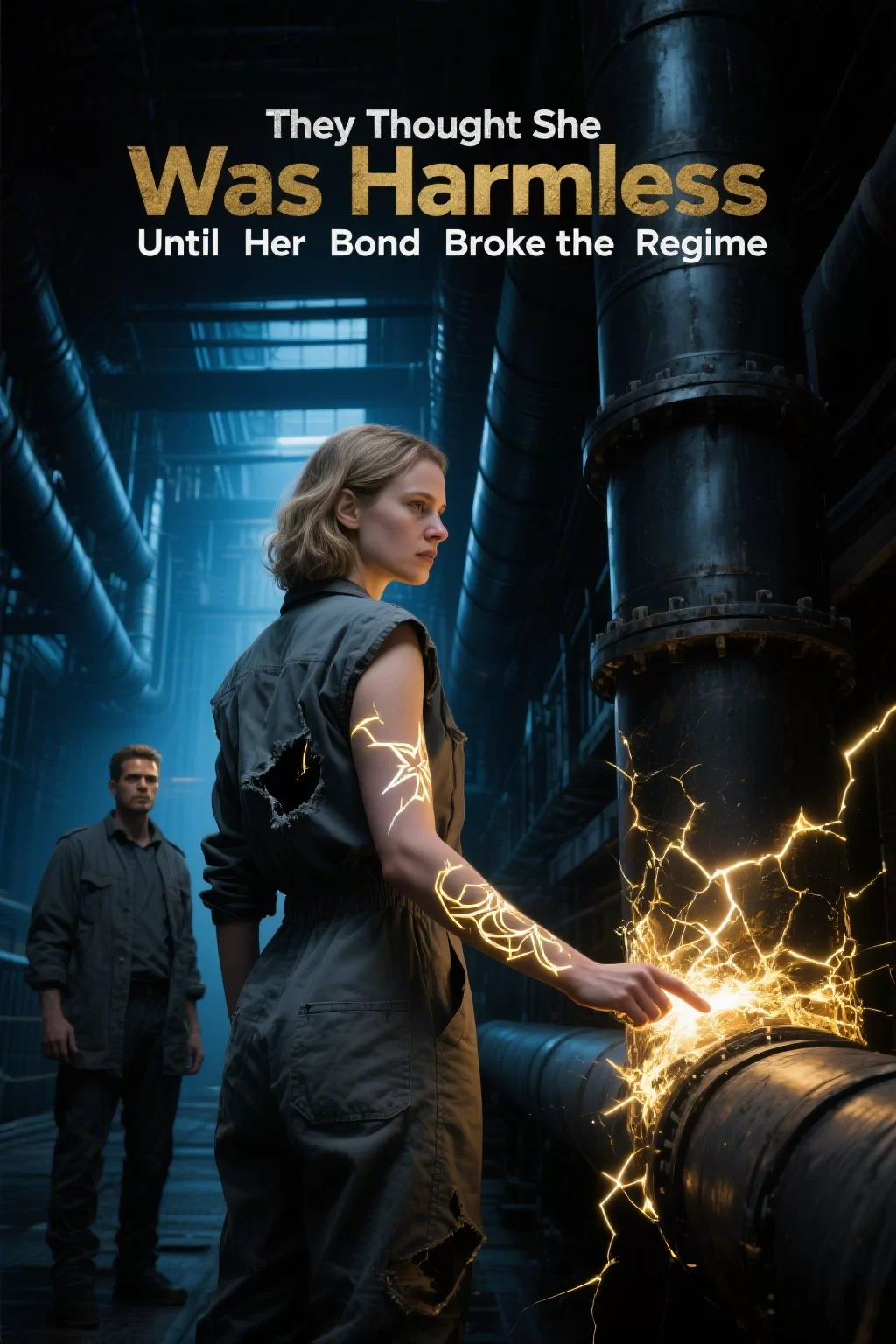 They Thought She Was Harmless Until Her Bond Broke the Regime - Dystopian Survival Hearts Novel Cover - Read online free