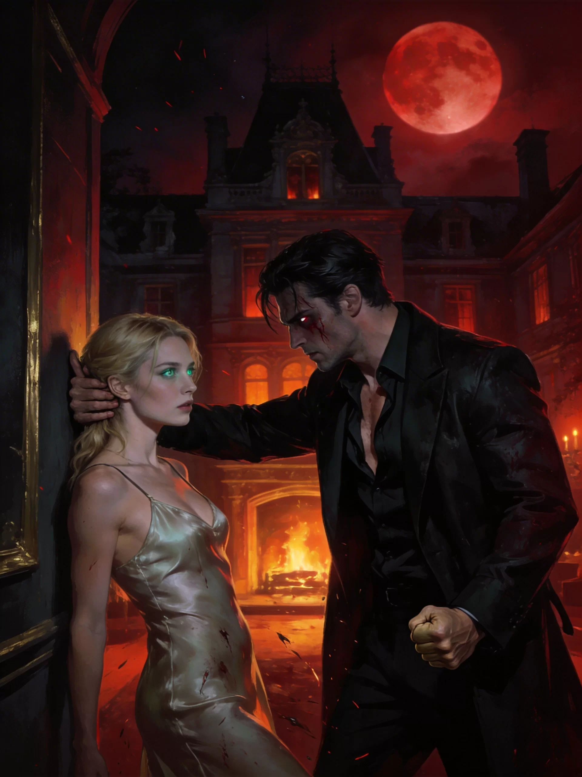 The Debt She Paid With His Beast's Blood - Contract & Billionaire Marriage Saga Novel Cover - Read online free