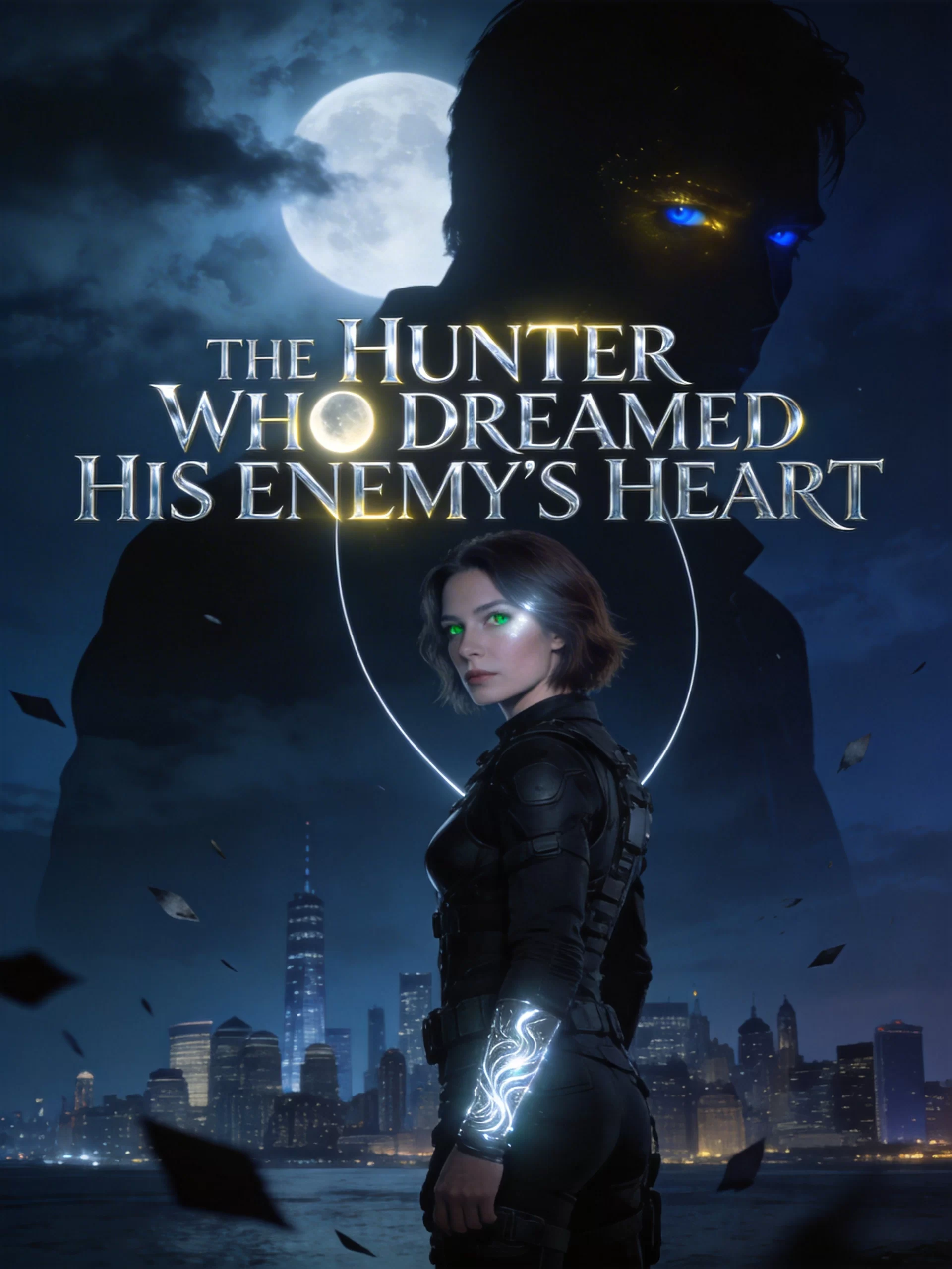 The Hunter Who Dreamed His Enemy's Heart - Shifter & Vampire Fated Mates Minis Novel Cover - Read online free