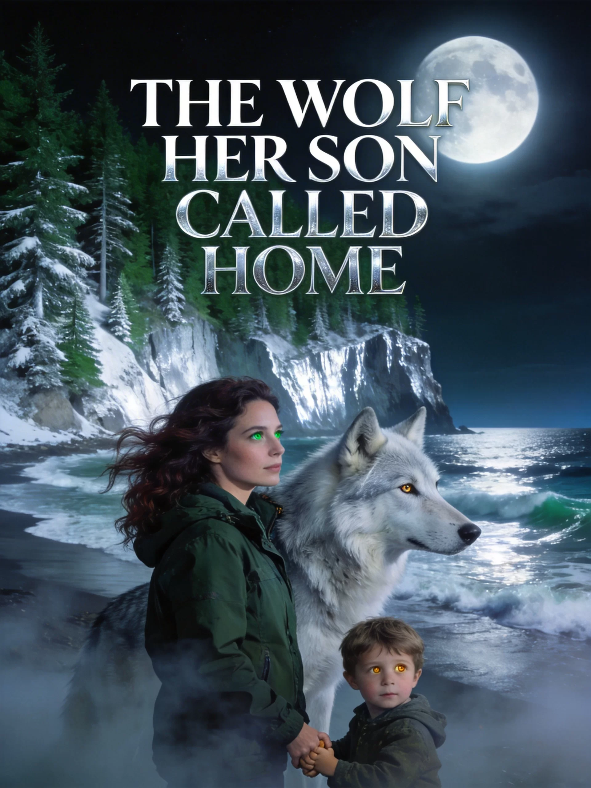 The Wolf Her Son Called Home - Shifter & Vampire Fated Mates Minis Novel Cover - Read online free